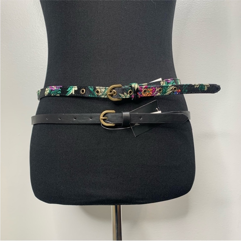 Inc International Concepts Thin Belt Multi‎ Set Bundle Womens Large